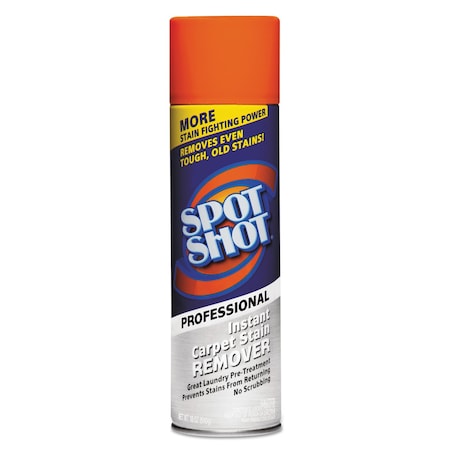 Wd-40 Spot Shot Professional Instant Carpet Stain Remover, 18oz Spray, PK12 WDC 009934